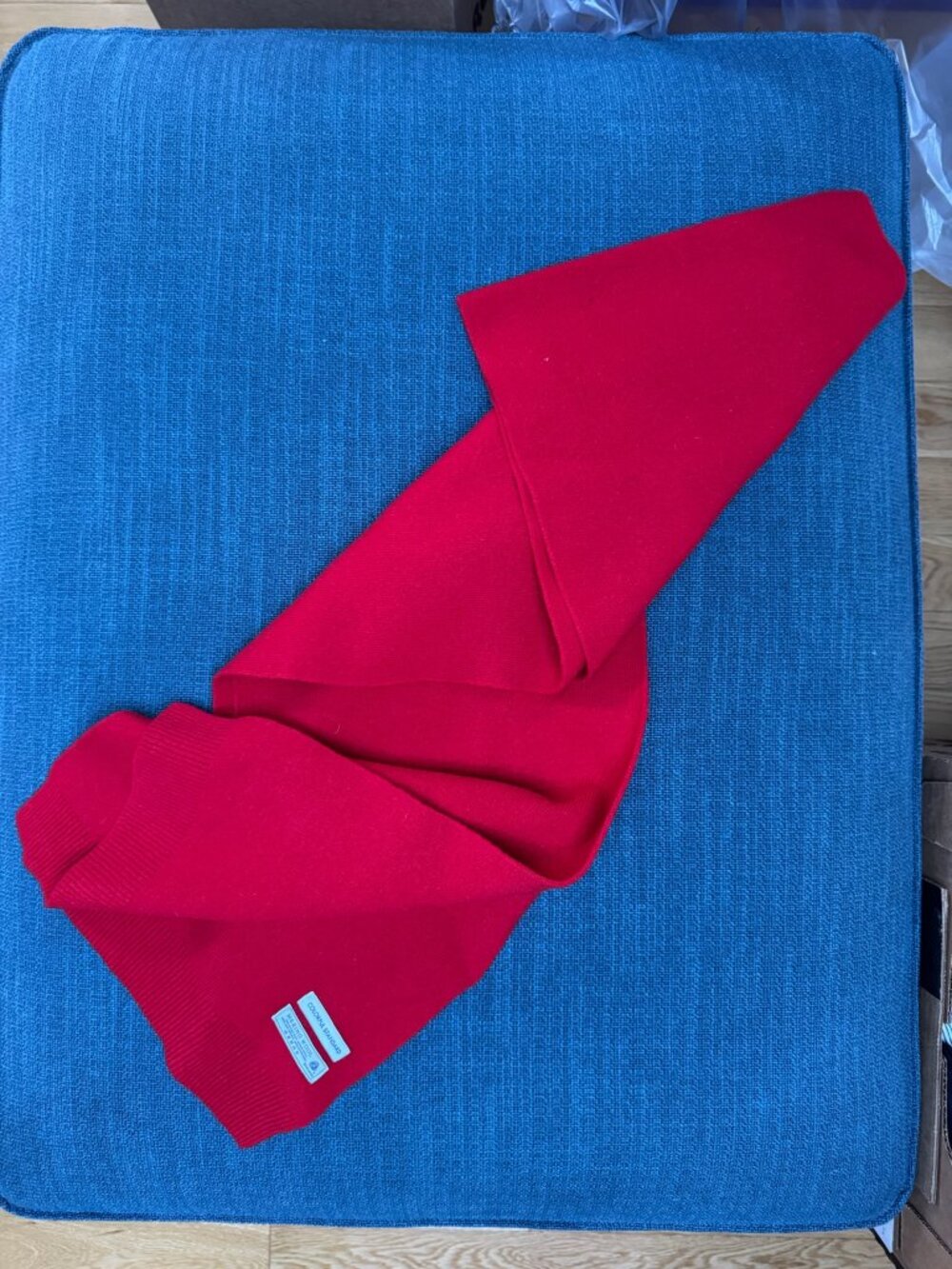 Colorful Standard Merino wool scarf